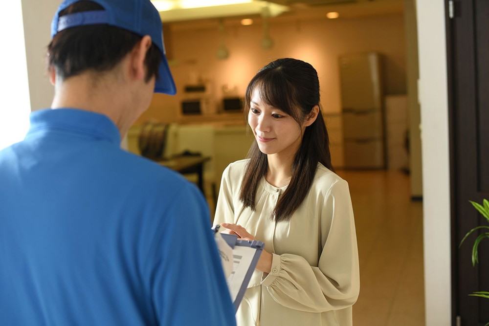 プロのスタッフがお伺いします！
